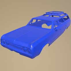a_012.png Archivo STL OLDSMOBILE VISTA CRUISER 1964 Carrocería imprimible・Diseño para descargar y imprimir en 3D