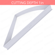 1-6_Of_Pie~9.75in-cookiecutter-only2.png Slice (1∕6) of Pie Cookie Cutter 9.75in / 24.8cm