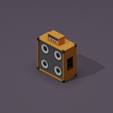 Amplificador-guitarra.png Amplificador de guitarra low poly