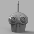 FNAFCupcake_2023-Feb-09_06-07-07PM-000_CustomizedView5948153730.png Chica's Cupcake 3D Print File Inspired by Five Nights at Freddy's | STL for Cosplay