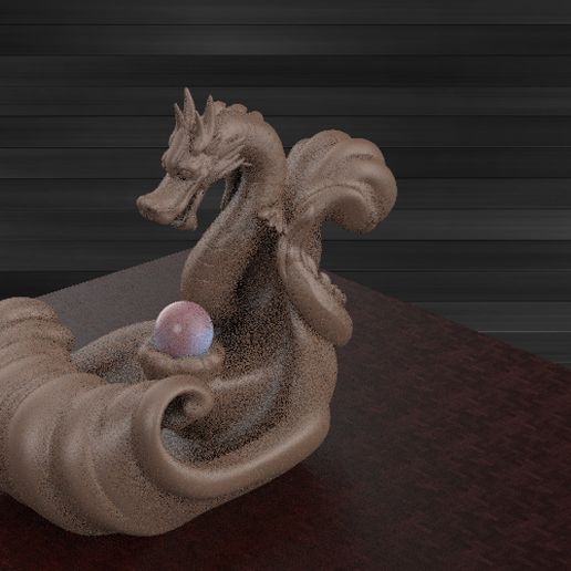 DRAGON WATERFALL V3 3D model