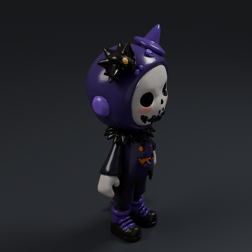 Cute Halloween Character 3D printable STL miniature