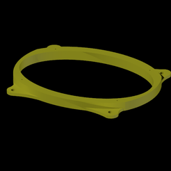 sp-Temp0004.png STL file Speaker Adapter Rear Rear 6X9 Toyota Corolla Altis E-170 2014-2019, L, LE, LE Eco,S・Template to download and 3D print
