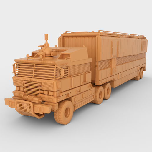 Universal soldier truck 3D model