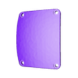 Fuel Plate.stl Cookie Fuel Front Plate