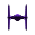 FirstOrderTieFront.stl First Order Tie Fighter