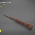 title_page5.jpg Harry Potter Wand version 1 - Harry Potter films 3D print model