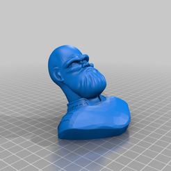 Thanos_Stylized_Bust_by_BODY3D.png Download free STL file Thanos Stylized Bust • Model to 3D print, BODY3D