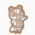 sdasfgggh.png STL file TOM NOOK 2 - COOKIE CUTTER / ANIMAL CROSSING・Model to download and 3D print