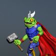 Preview20.jpg Thor Frog - Marvel 3D print model