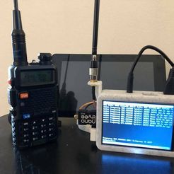 46511253_10161599169605355_7783552124238954496_n.jpg Free 3D file Raspberry Pi SDR case with 3.5 inch screen・Object to download and to 3D print