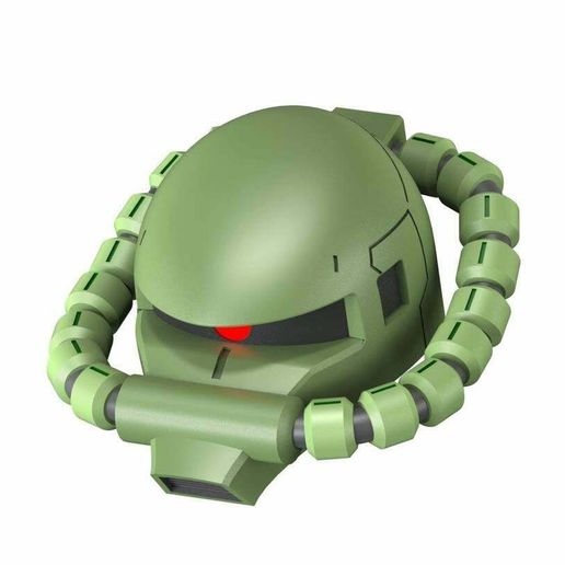The Gundam - MS-06 Zaku 3D model