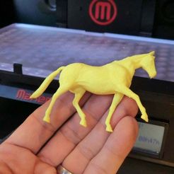 9687178090_163d04b055_b.jpg Free STL file 3D-printed toy horse figure (two halves)・3D print object to download