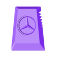 3DL — Mercedes-Benz window scraper.stl Raspador de vidros Mercedes-Benz