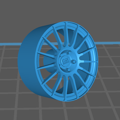 turismo1.png STL file OZ Turismo Rims 1/18 1/24・3D print design to download