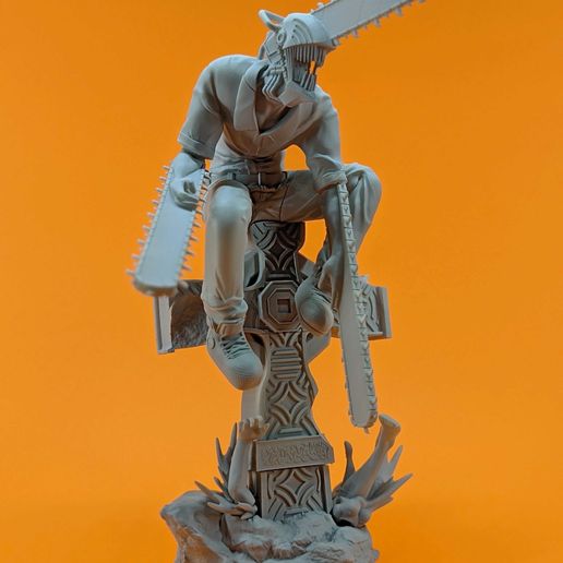 Chainsaw Man Diorama 3D model