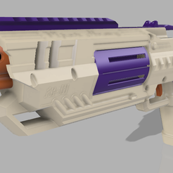Pic1.PNG Archivo STL gratis FR-1H Viper Heavy Revólver de volante de inercia de dardos completo Sistema FTW Blaster de espuma・Diseño de impresora 3D para descargar