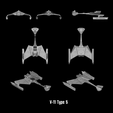 preview-v11-type5.png FASA Romulan V-11 Stormbird: Star Trek starship parts kit expansion #25