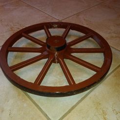 roue0.jpg Wheel with wooden bandage