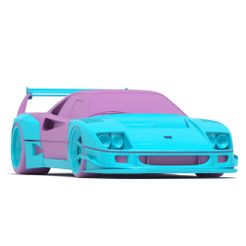 43.jpg Файл 3D Комплект для F40 Liberty Walk・Модель для загрузки и 3D-печати