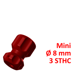Manche_Mini_Ø-8_Point-3.png Mini Screwdriver Handle Ø 8, 3 screws