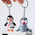 4-Flexi-Mini-Toy-Animal-Fidget-Toy-STL-Penguin-Sea-Lion-Kechain.png Mini Flexi Bundle - Killer Penguin + Sea Lion + Diorama