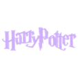 Harry-potter.stl Nom de la décoration Harry Potter
