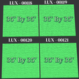 LUX-00118-LUX-00121-35's-Cobble-Stones.png LUX TILES 1 - модульная плитка для подземелий масштаба 25 мм в форме флагстоуна