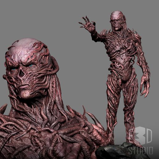 👹 Vecna ​​model from Stranger Things for 3D printing・ 3D 3D
