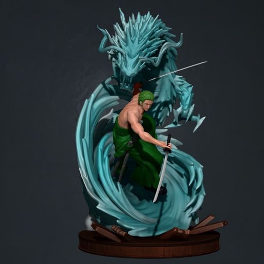 photo202304211-26-46.jpg roronoa zoro - onepiece 3d print statue