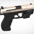 1.295.jpg Modified Walther P99 from the movie Underworld 3d print model