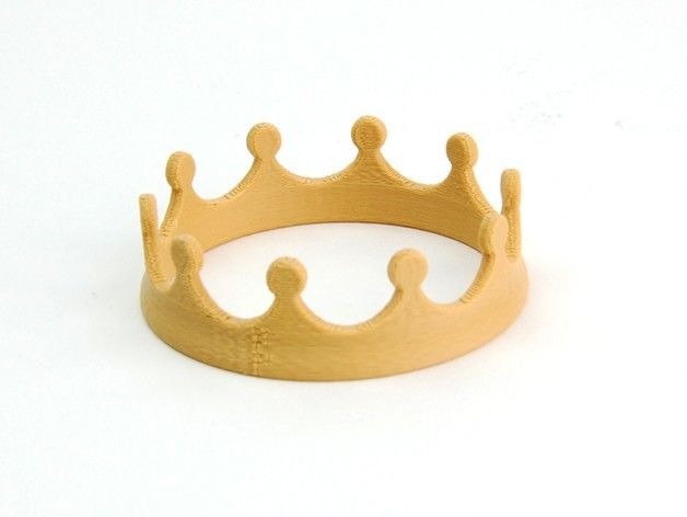 MAKIES_Crown_Beige_display_large.jpg Free STL file Makies Crown・Model to download and 3D print, Makies