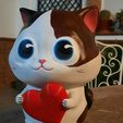 1.jpg Valentine's Day Adorable kitty gives you her heart