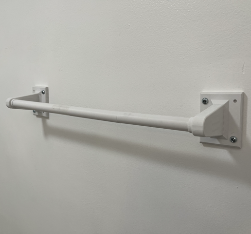 Bathroom towel holder