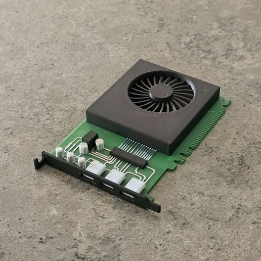 Computer graphics card model