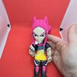 20251206_152507.jpg Kpop Demon Hunters Mira MultiColor Flexi Print-In-Place + figura
