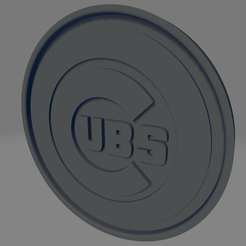 Chicago-Cubs.png Posavasos de los Chicago Cubs