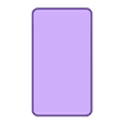 Rct_50x90.stl Rectangle base pack (magnet stand)