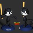 2side.jpg Télécharger fichier Félix le chat • Design pour imprimante 3D, nlsinh