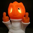 Pumpkin-Ghost-Candle-Holder-3.jpg Pumpkin Ghost Candle Holder (Easy print and Easy Assembly)
