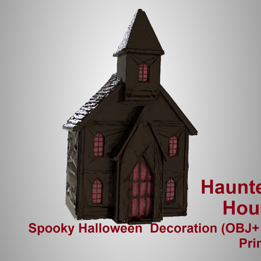 Haunted house - 3D model önizlemesi