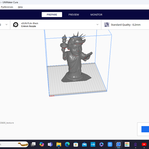 Trump statue of liberty 3D model