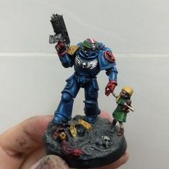 IMG20220304212504.jpg Free 3D file Space Marine Babysitter・3D printing idea to download