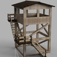 Tour_panoramique_2019-Nov-23_08-01-04PM-000_CustomizedView15540079714.png Файл STL HO Panoramic Tower・Шаблон для загрузки и 3D-печати