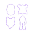 Buzz Lightyear Cortantes (2).stl Buzz Lightyear Cookie Cutters