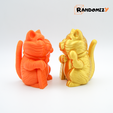 3.png 3D file Maneki Tora (Lucky Tiger)・3D print object to download