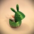 easter-egg-bunny-open-bag-v2-5.jpg Easter Bunny Surprise Egg, Open box adn decor, no support, one go, Ready to Print, 3D STL, 3MF File Digital Download 2 projetcs