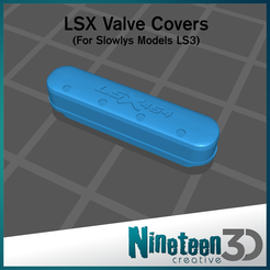 Cults-LSX.png STL file 1/24 LSX Valve Covers・3D printer design to download, Nineteen_3D