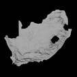 4.png Topographic Map of South Africa – 3D Terrain