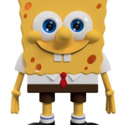 spongebob.jpg Fichier STL Bob l'éponge・Design pour impression 3D à télécharger